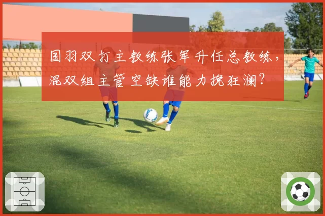 国羽双打主教练张军升任总教练,混双组主管空缺谁能力挽狂澜?
